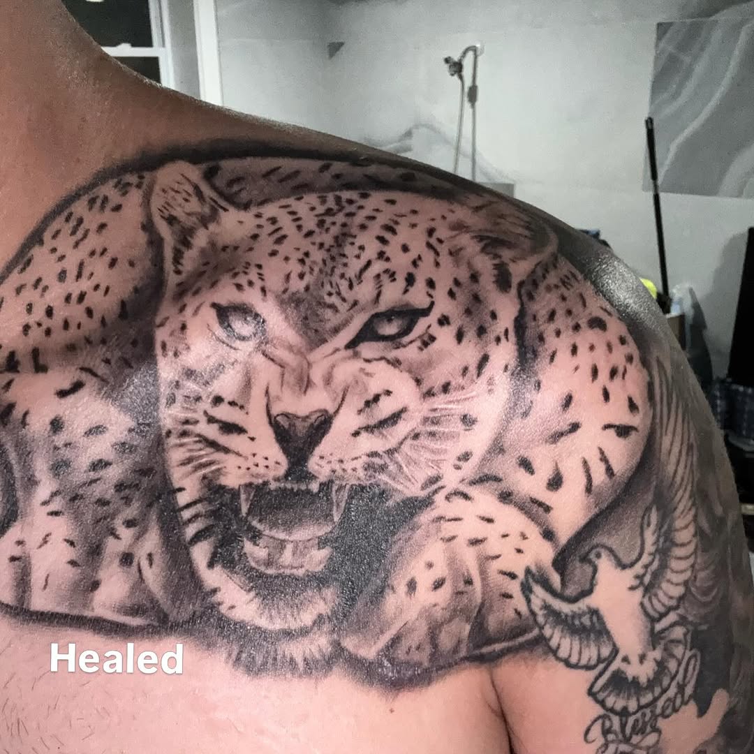 Tattoo by @koolzink — realism, black_and_grey