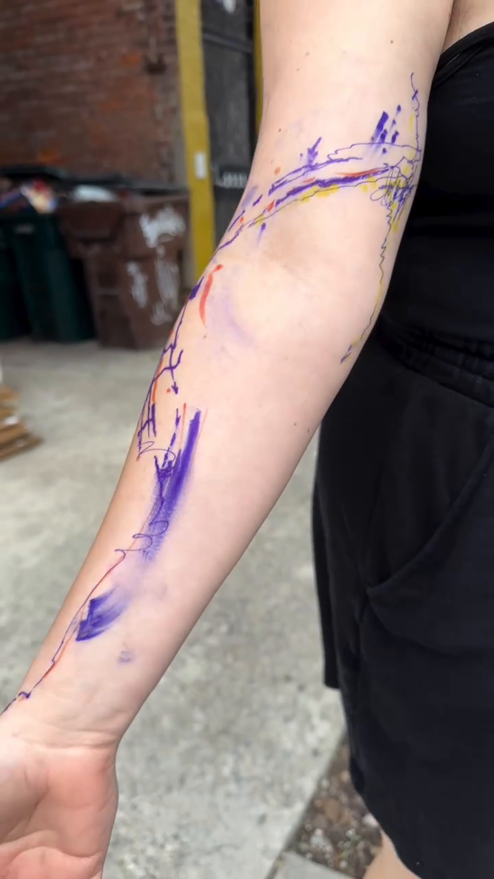 Tattoo by @sketchy.midwesty — watercolor