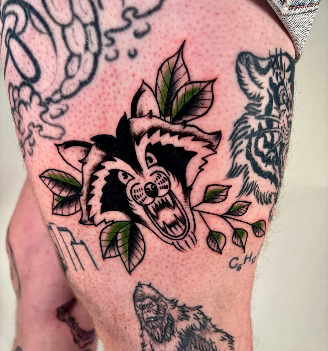 Tattoo by @hoppingfences โ american_traditional