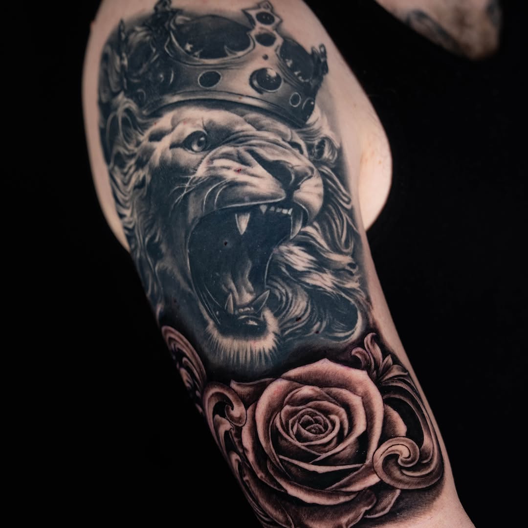 Tattoo by @keebs_sdt โ realism, black_and_grey