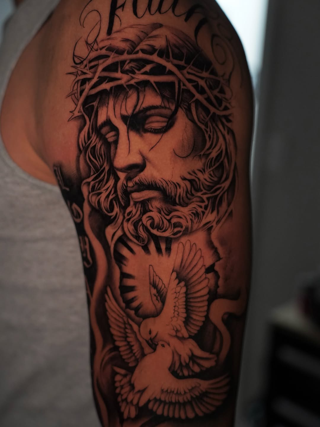 Tattoo by @mvp_tattoos — realism, black_and_grey