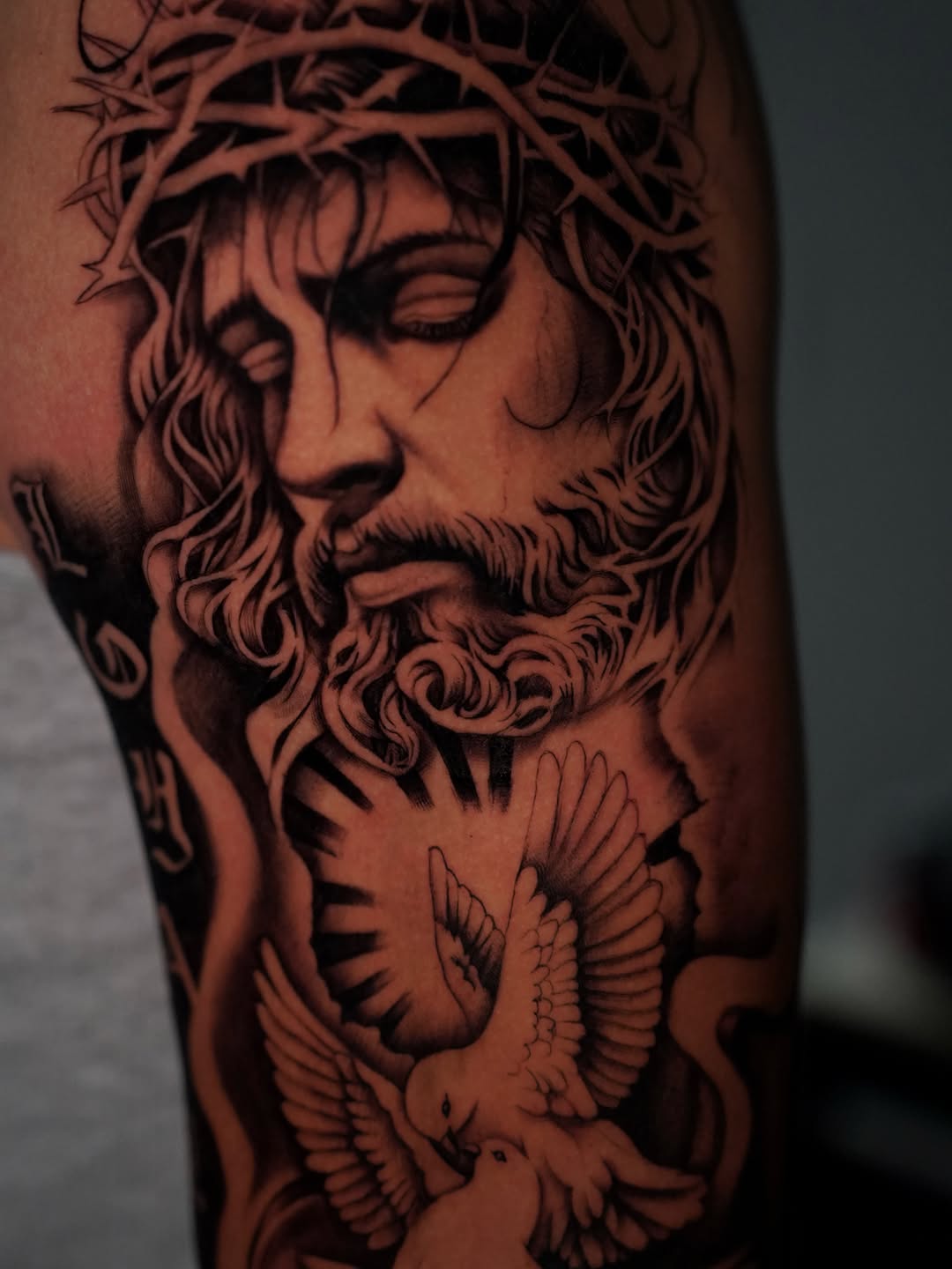 Tattoo by @mvp_tattoos — realism, black_and_grey