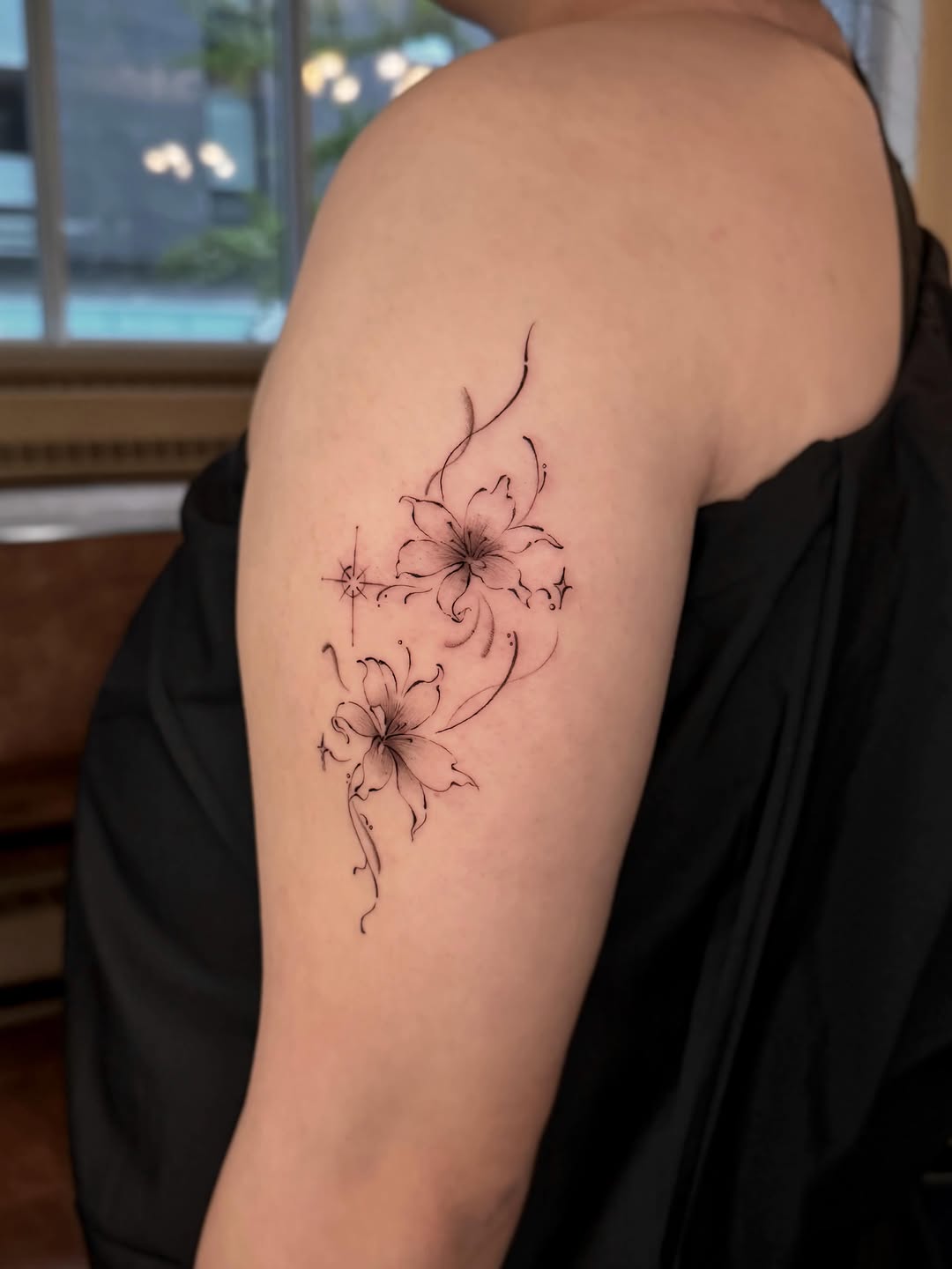 Tattoo by @tattooist_veni — fine_line