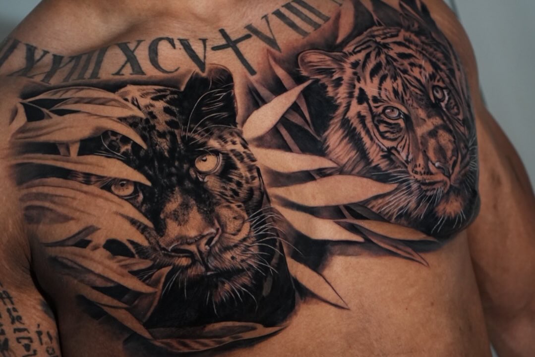 Tattoo by @s0phia_tattoos — realism, black_and_grey