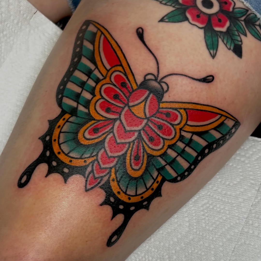 Tattoo by @bubblegum.lei — american_traditional