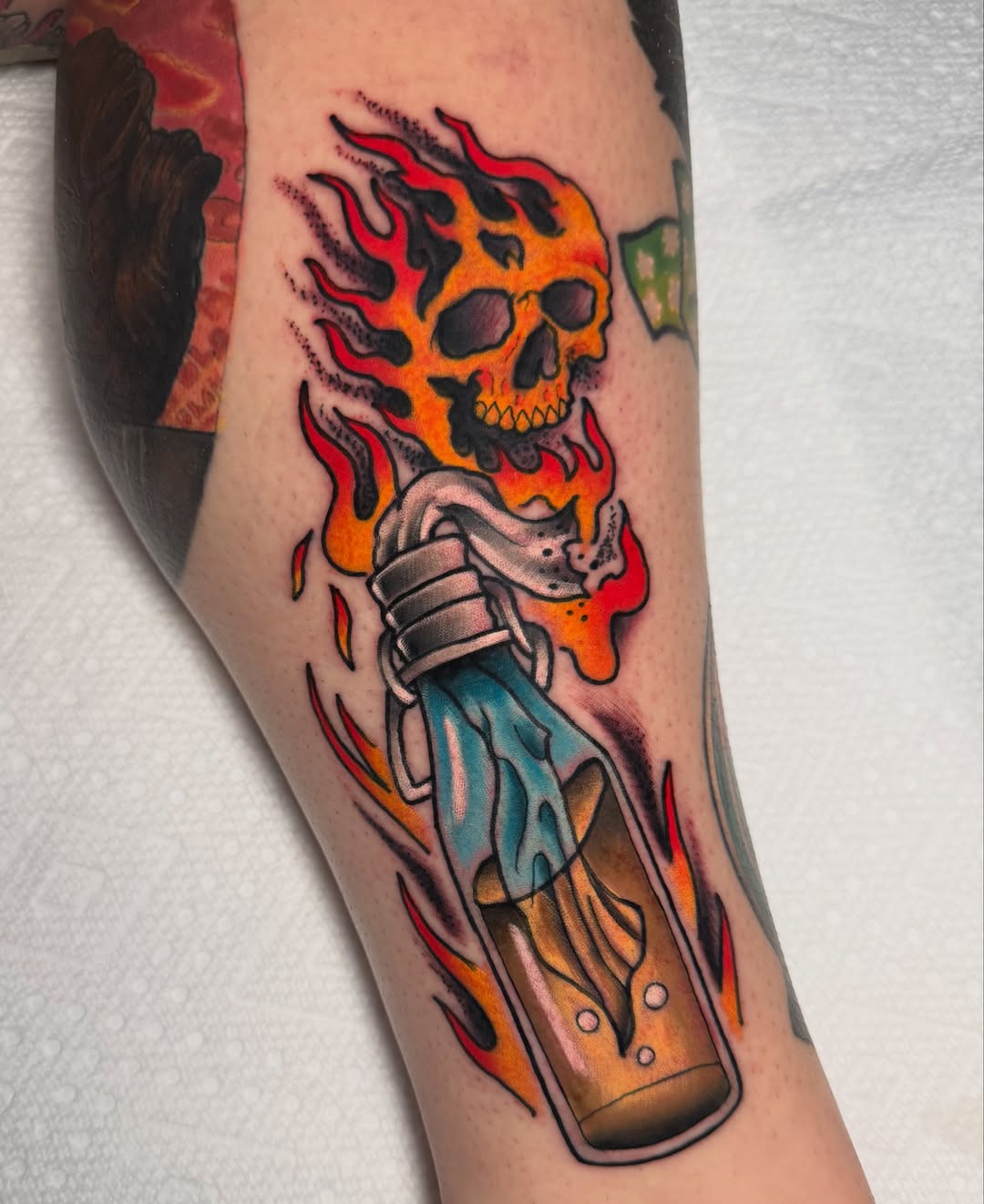 Tattoo by @justintattoosnc โ american_traditional