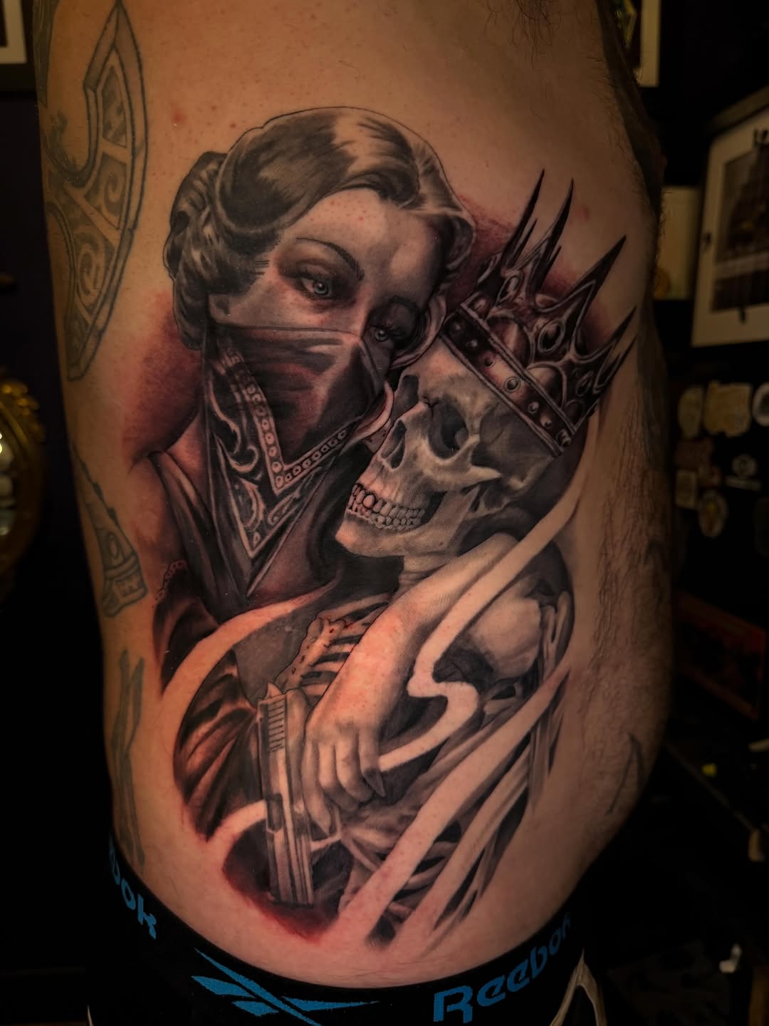 Tattoo by @mctatty — realism, black_and_grey