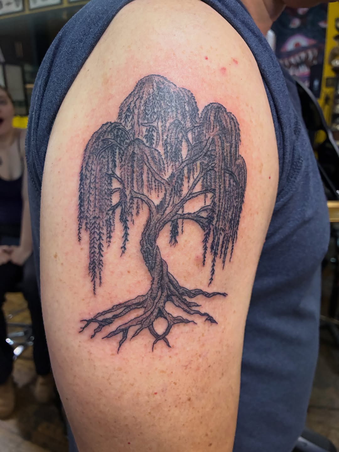 Tattoo by @samichhhshop — black_and_grey