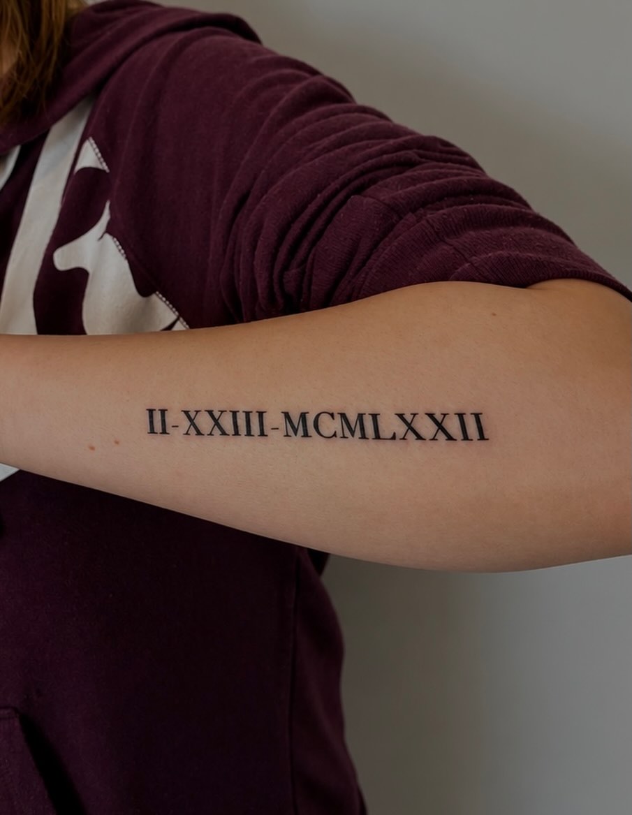 Tattoo by @_solacestudio_ — lettering_script, fine_line