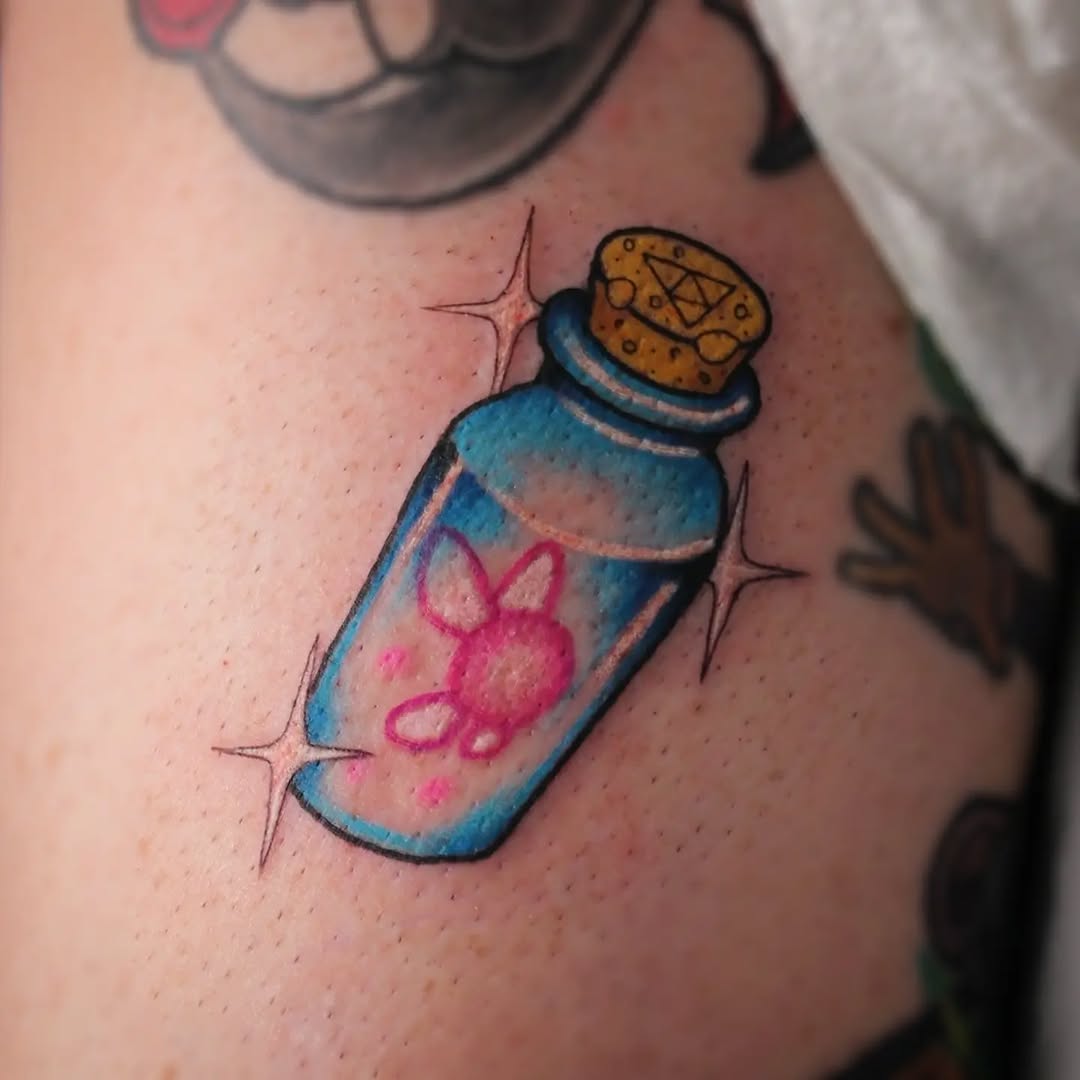 Tattoo by @therealinnerlip — new_school