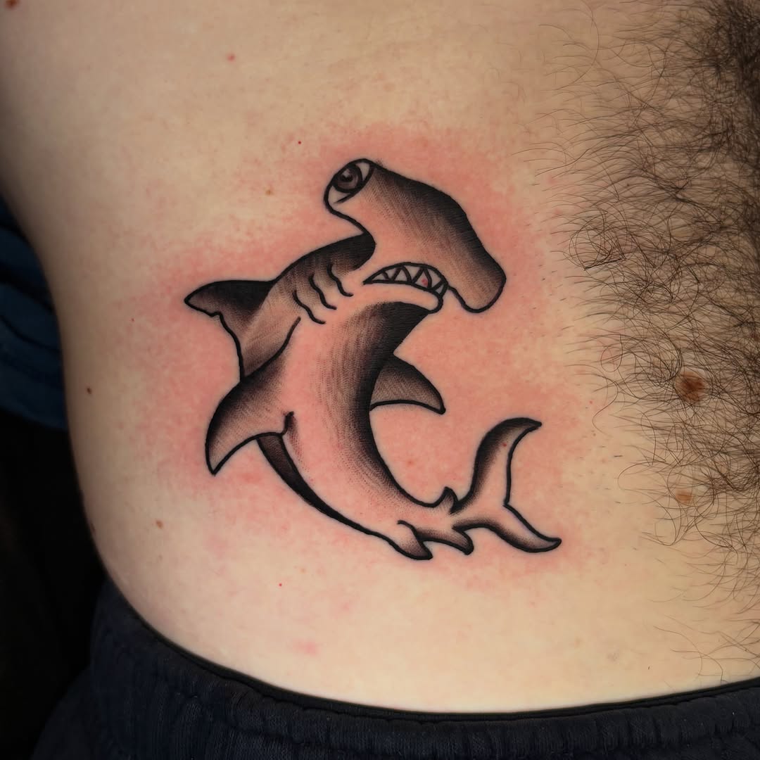 Tattoo by @michelparisay — american_traditional, black_and_grey