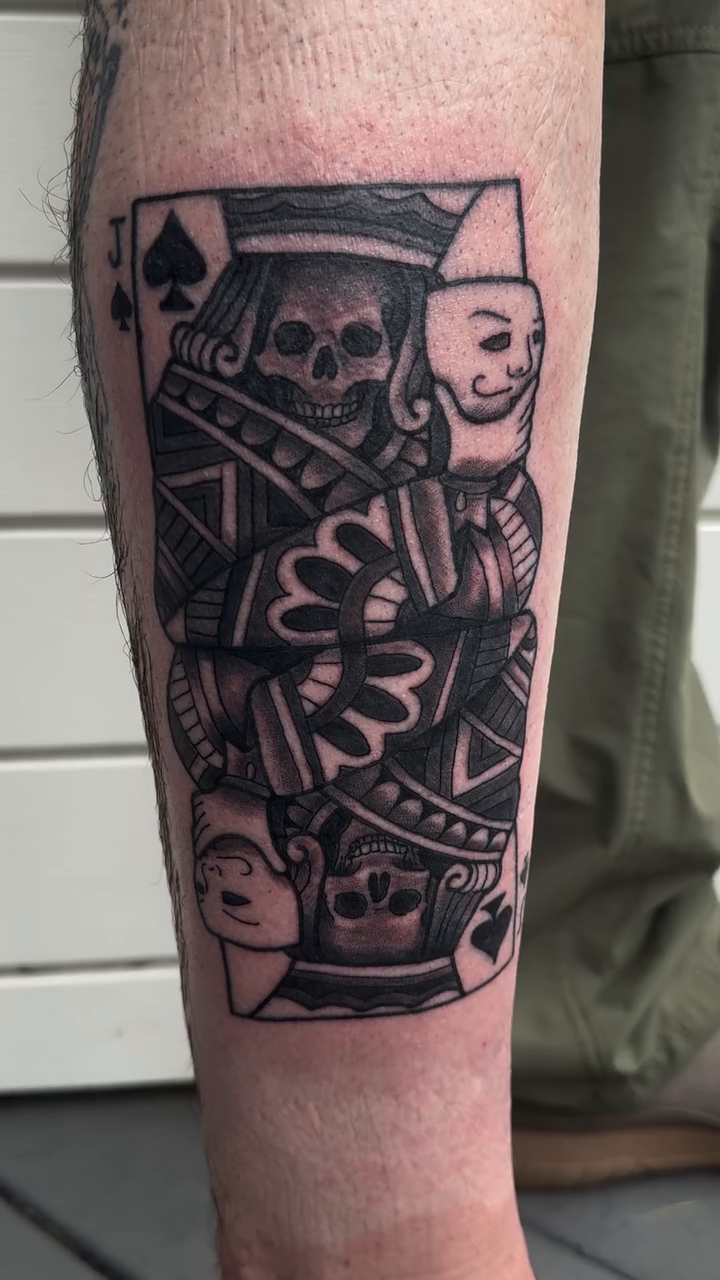 Tattoo by @charlestrujillo — black_and_grey, realism