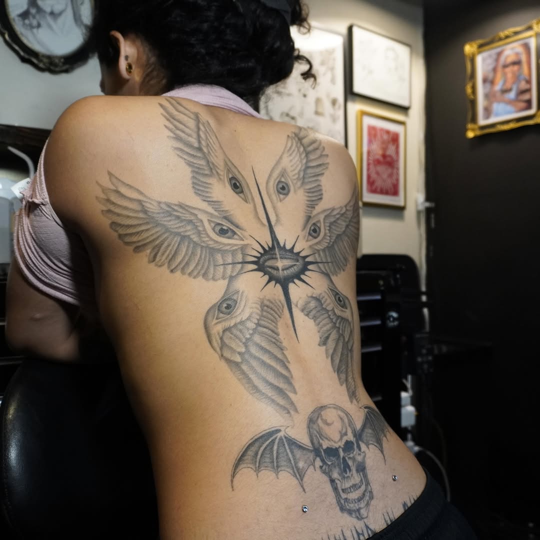 Tattoo by @adrian__tattoos — black_and_grey, realism