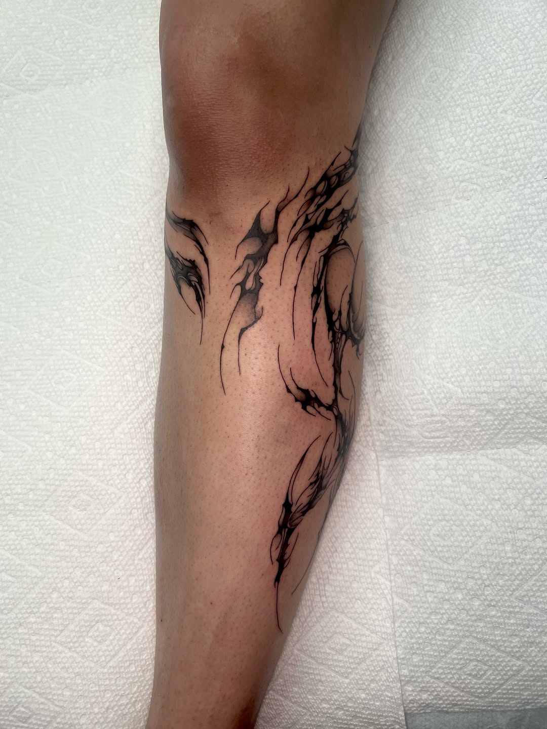 Tattoo by @blair_witch_ink โ blackwork, ornamental