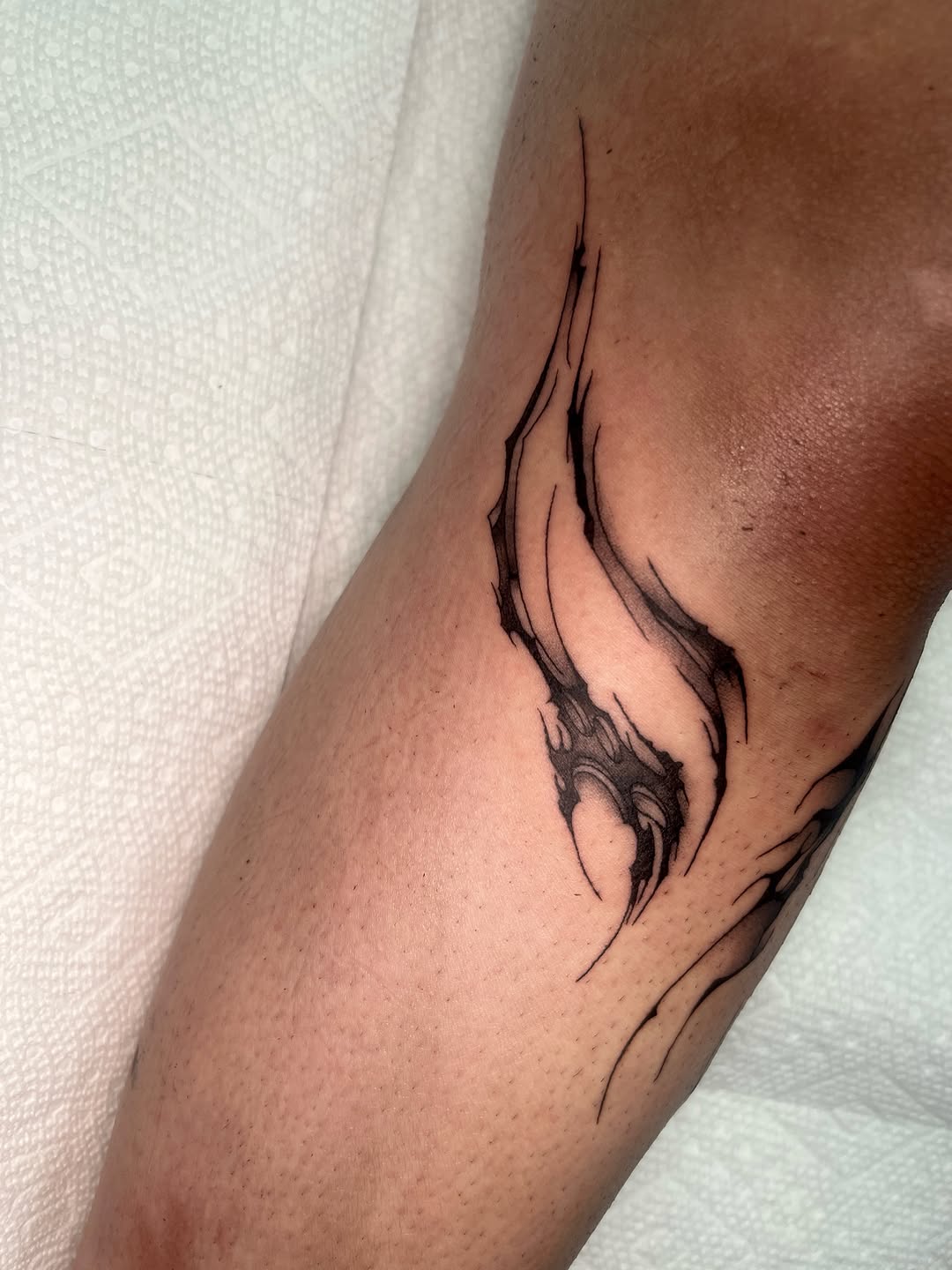 Tattoo by @blair_witch_ink โ blackwork, ornamental