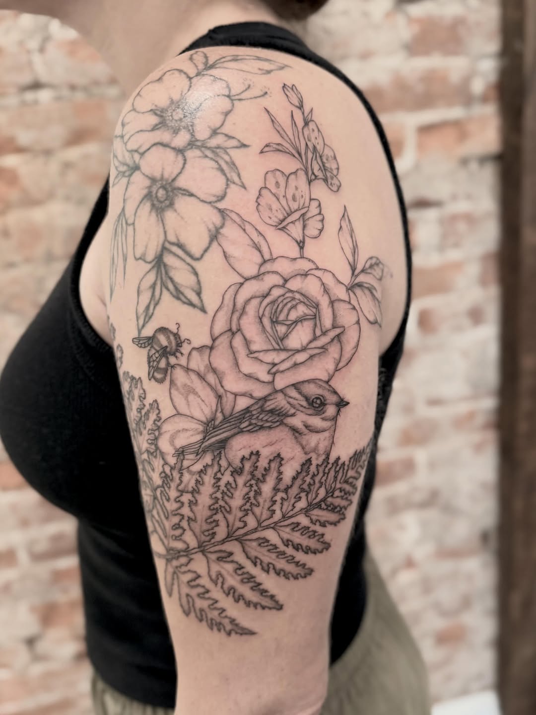 Tattoo by @scurvy_dan — black_and_grey