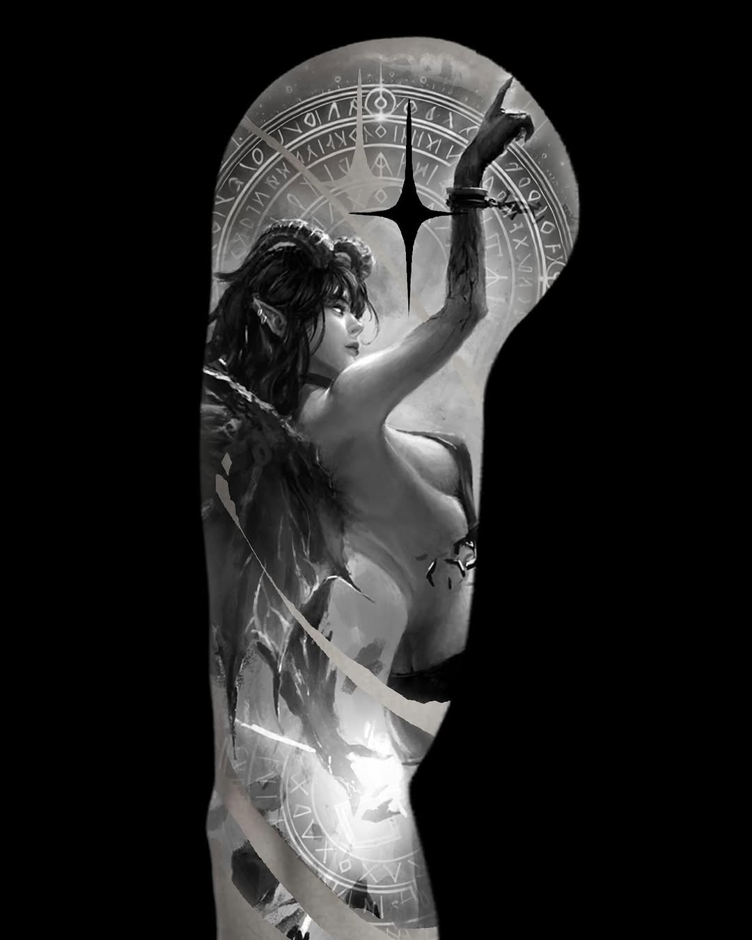 Tattoo by @leo.tattooatl — black_and_grey, realism