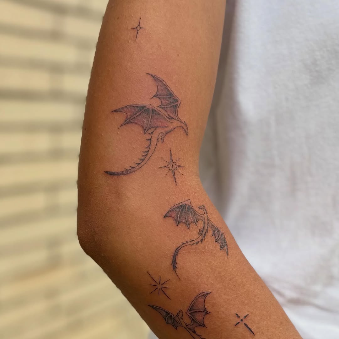 Tattoo by @inkbyb โ fine_line, illustrative