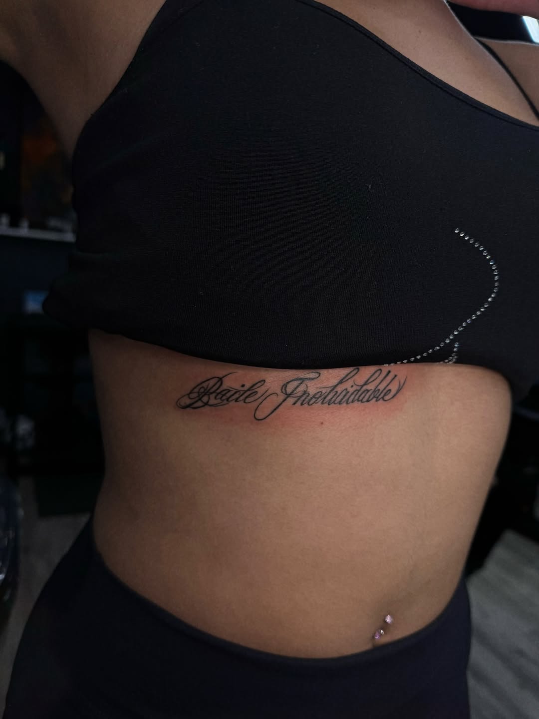 Tattoo by @ecxduzit — lettering_script, fine_line