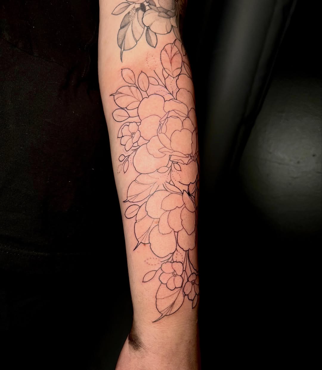 Tattoo by @andyrose_tattoo — illustrative, fine_line