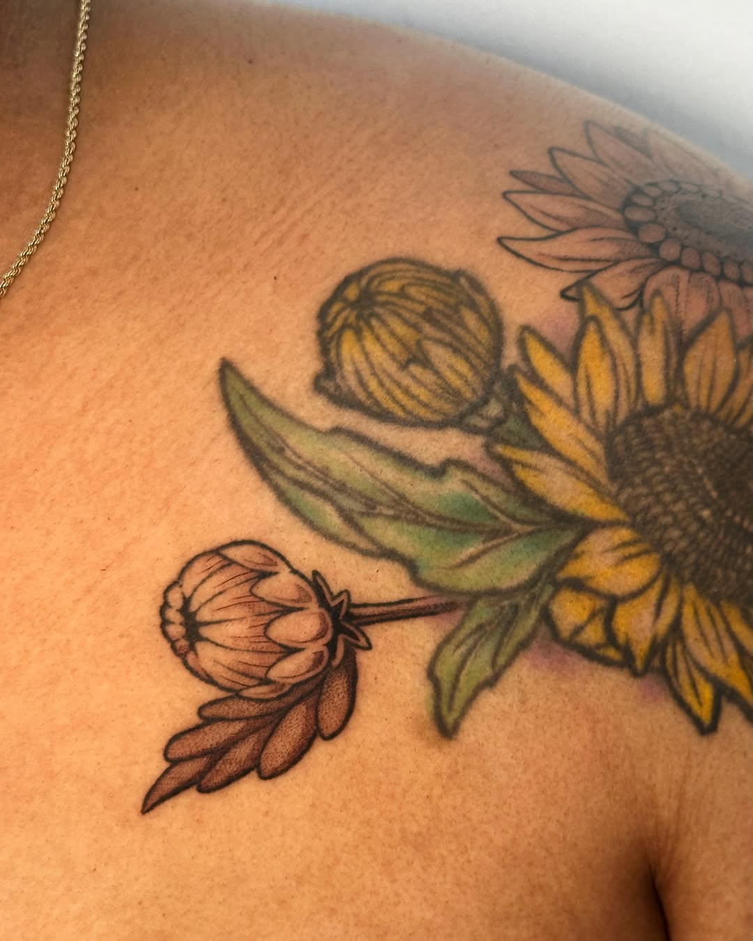 Tattoo by @tattoo.olive — illustrative, realism