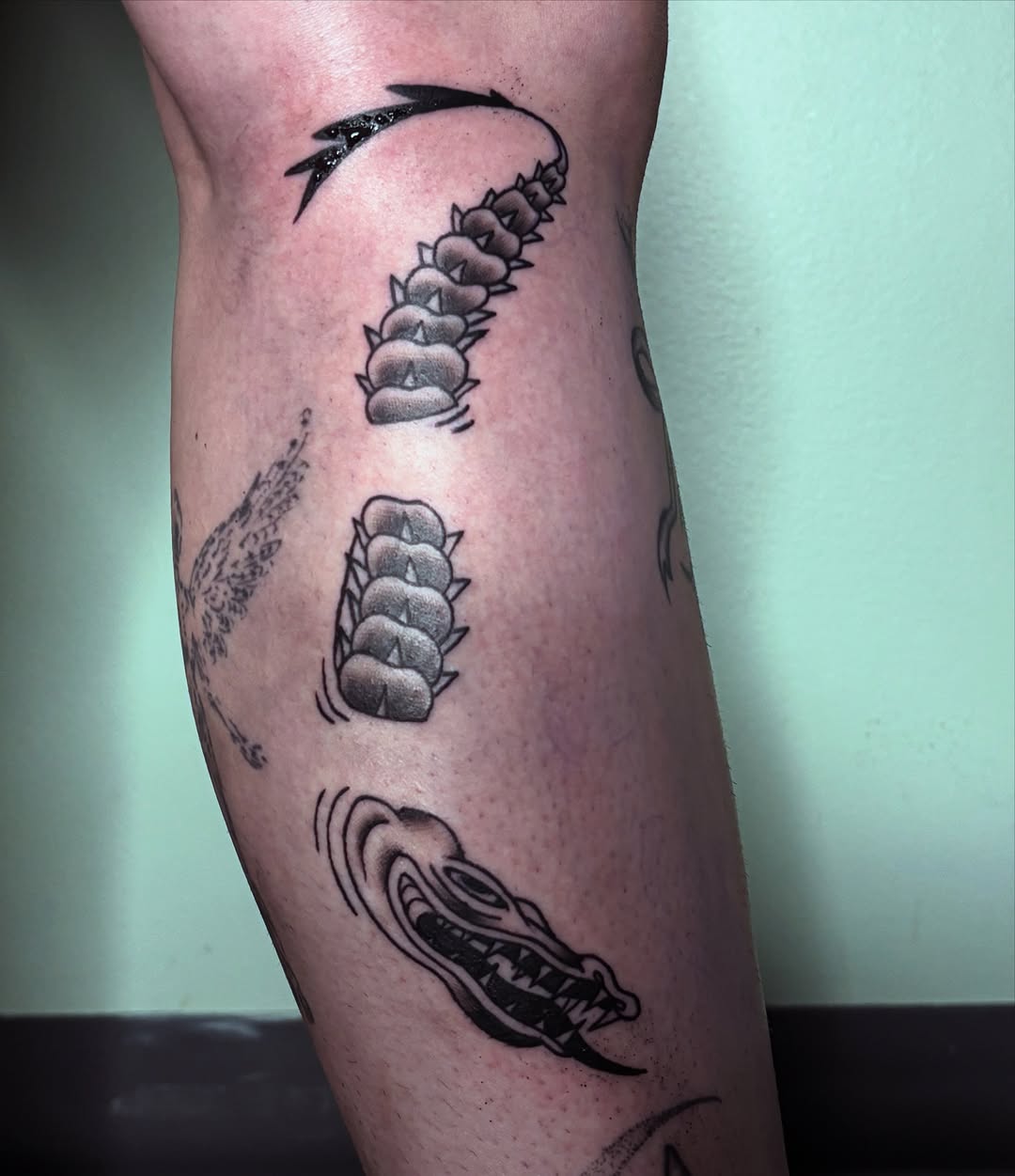 Tattoo by @gabewhatsyourinsta — black_and_grey