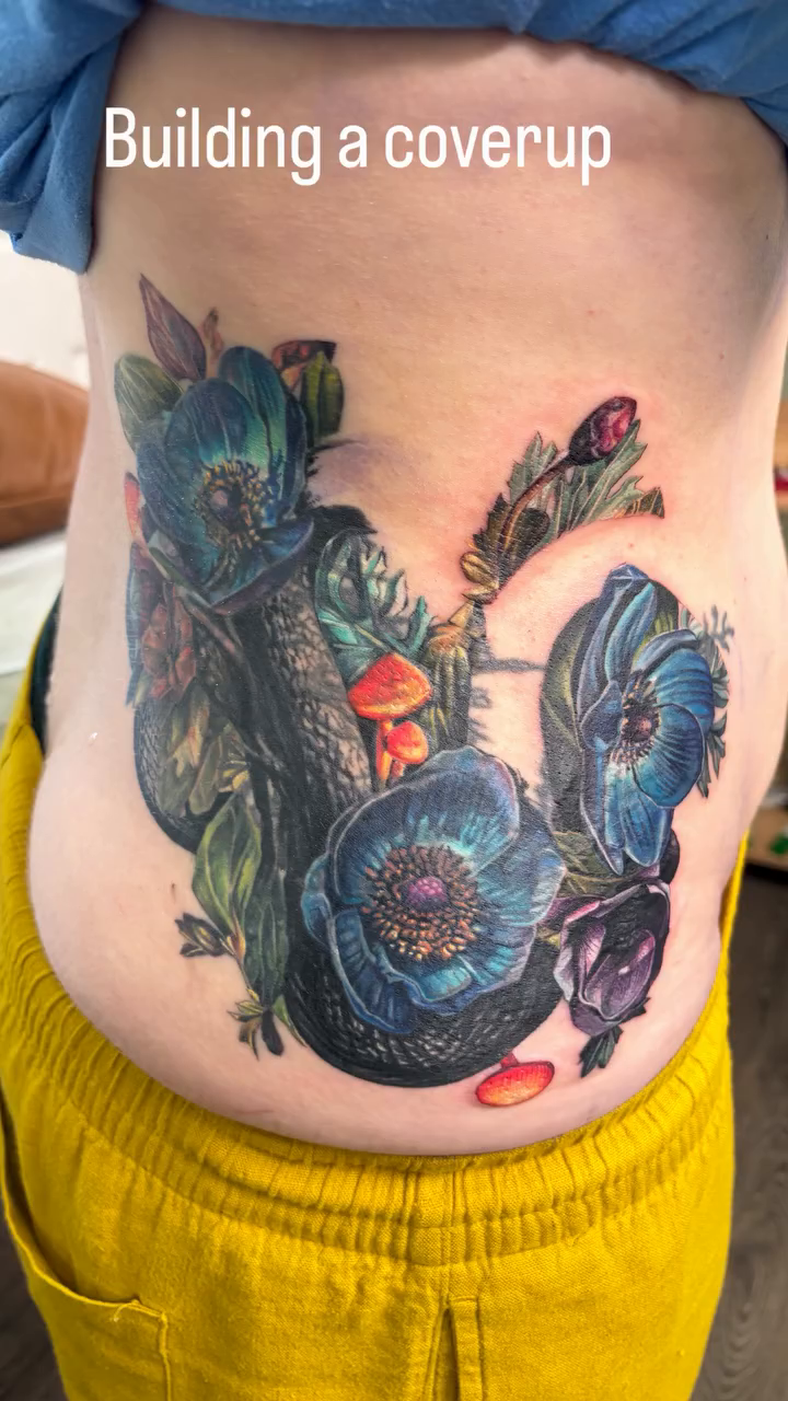 Tattoo by @irinatattoos β dark_realism