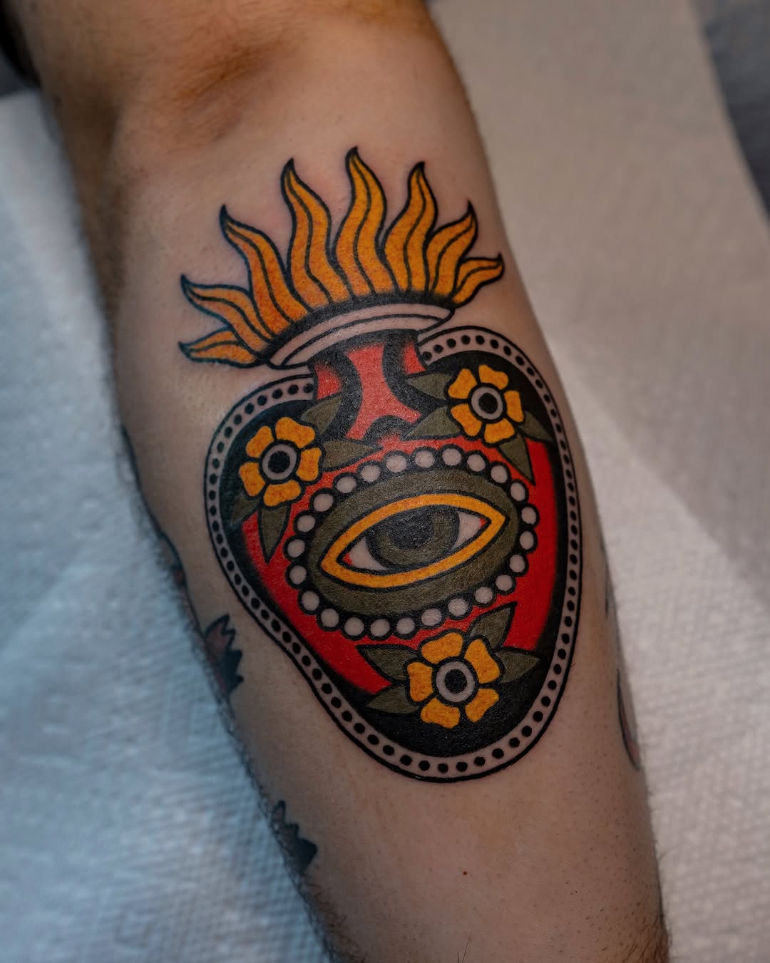 Tattoo by @adamjacksontattoos — american_traditional