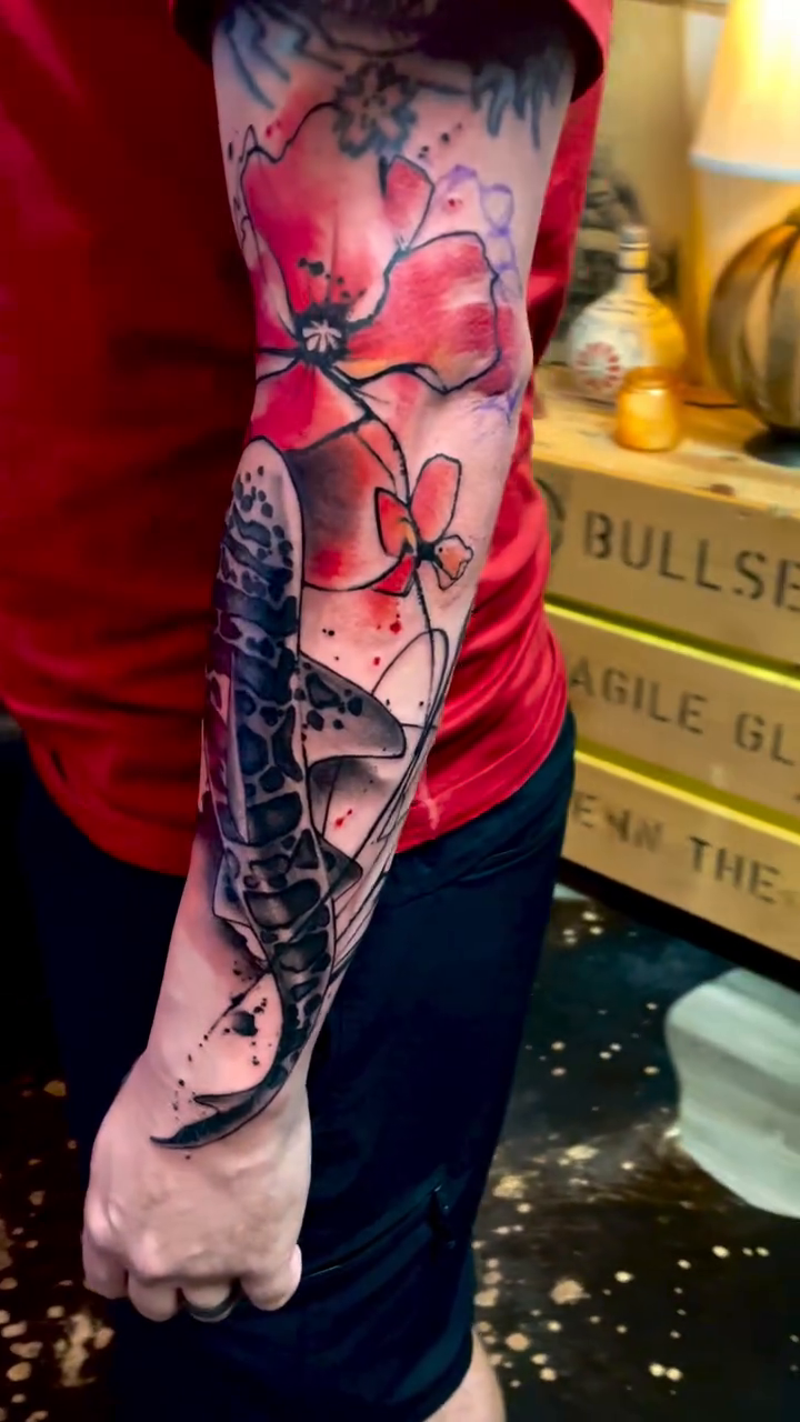 Tattoo by @davidgarnerart — japanese_irezumi
