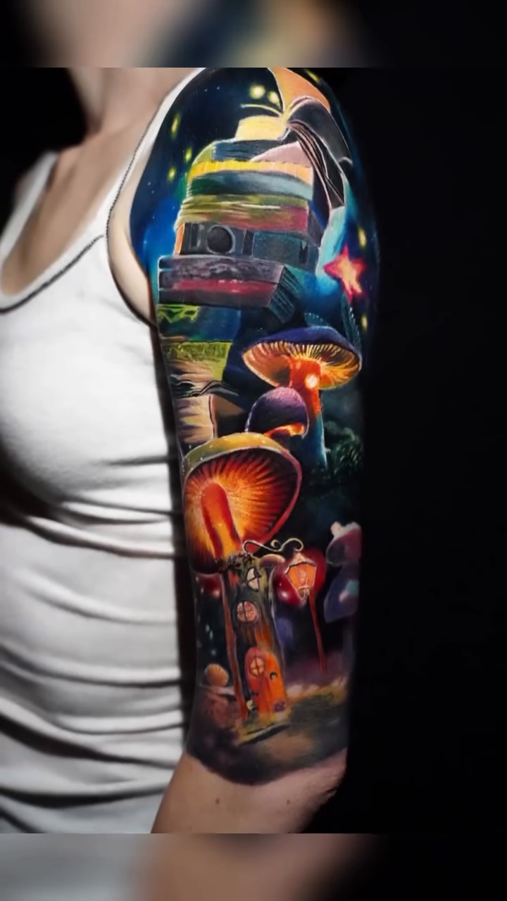 Tattoo by @mileshaysmith_ttt — watercolor