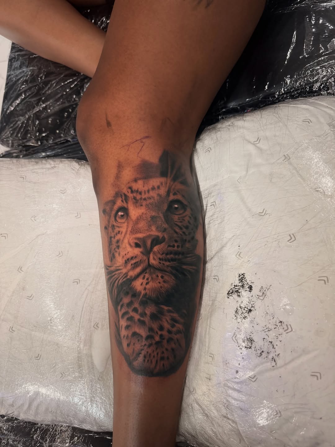 Tattoo by @inkedby.jf โ realism, black_and_grey