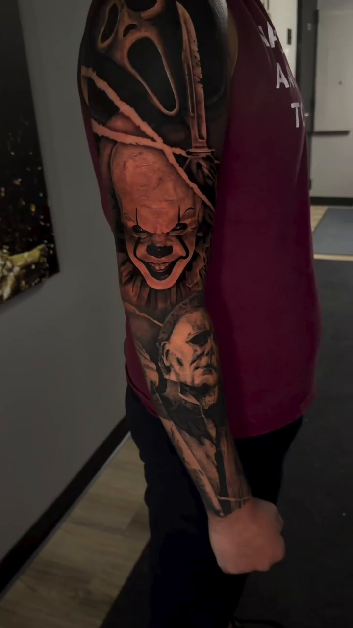 Tattoo by @chadbelltattoos โ realism, dark_realism
