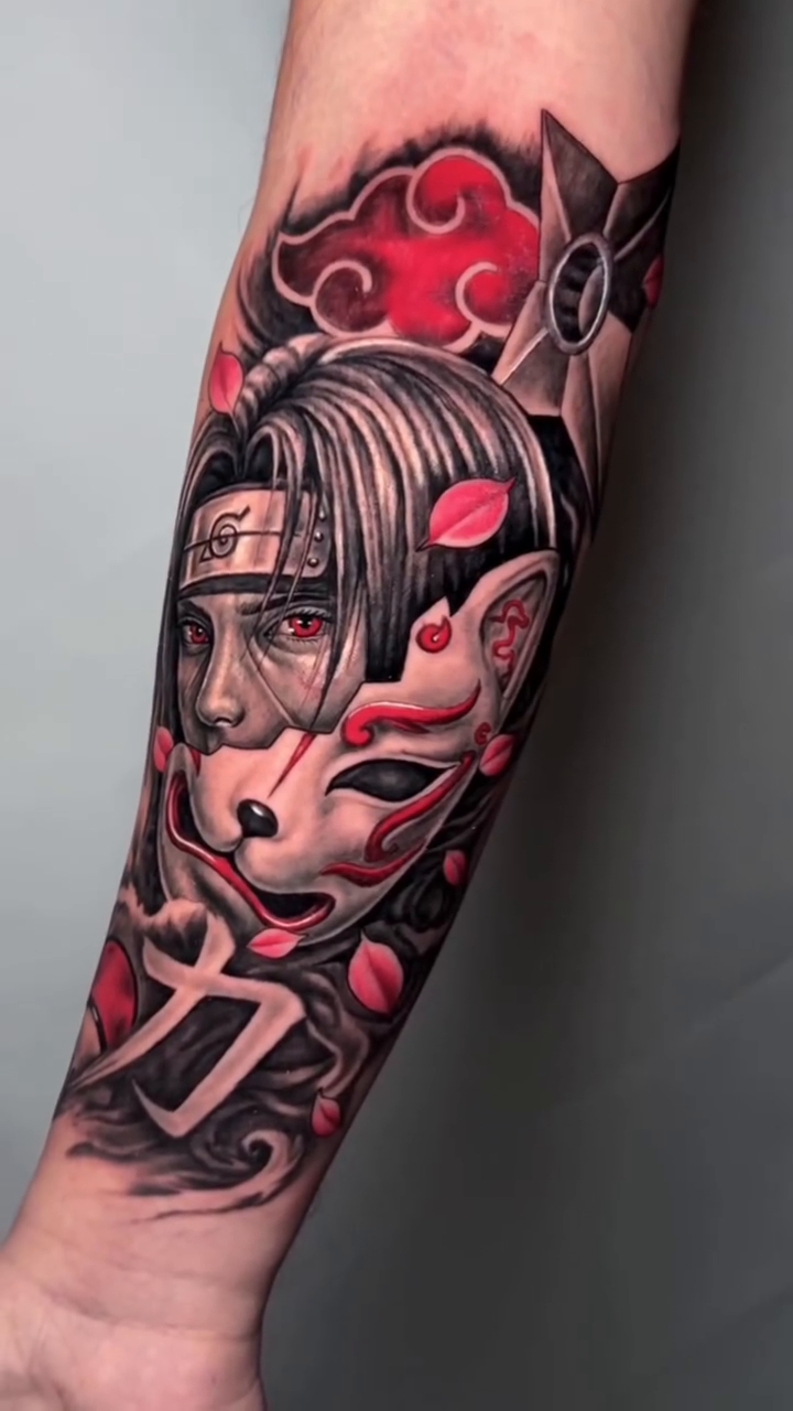 Tattoo by @chrisptats — anime, realism