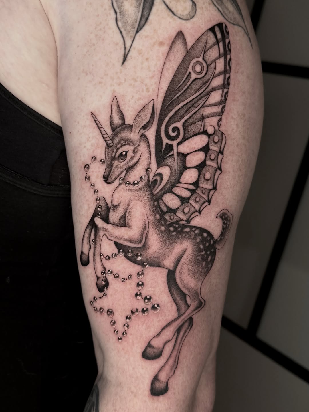Tattoo by @ink.weesel โ black_and_grey, illustrative
