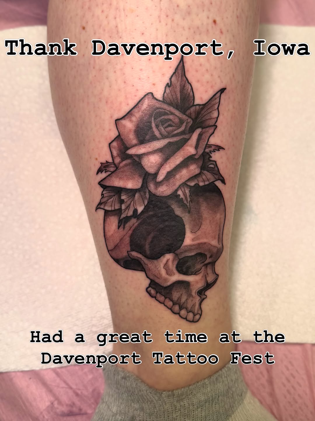 Tattoo by @boo_tomahawk — black_and_grey, realism