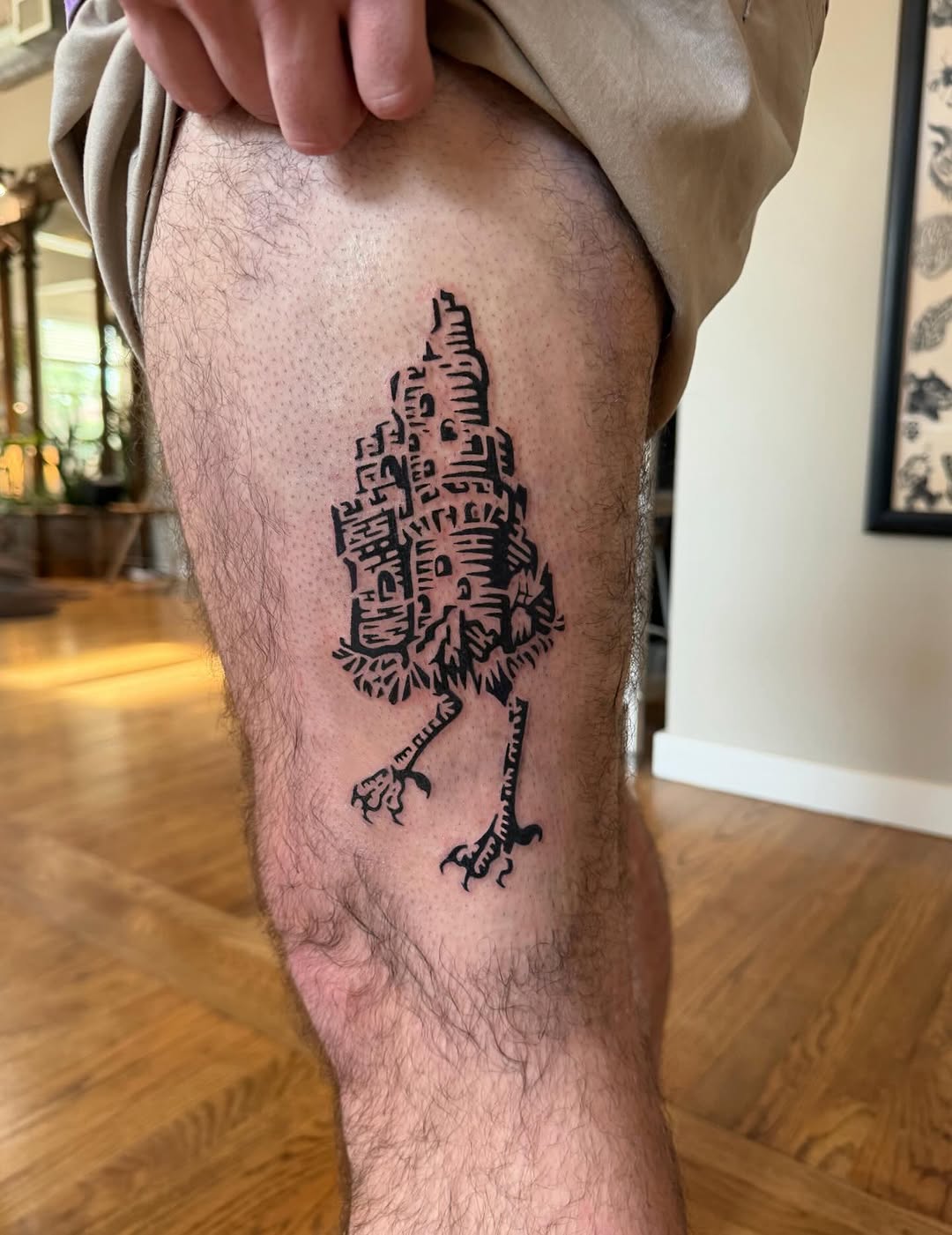 Tattoo by @st_matthew___ — blackwork