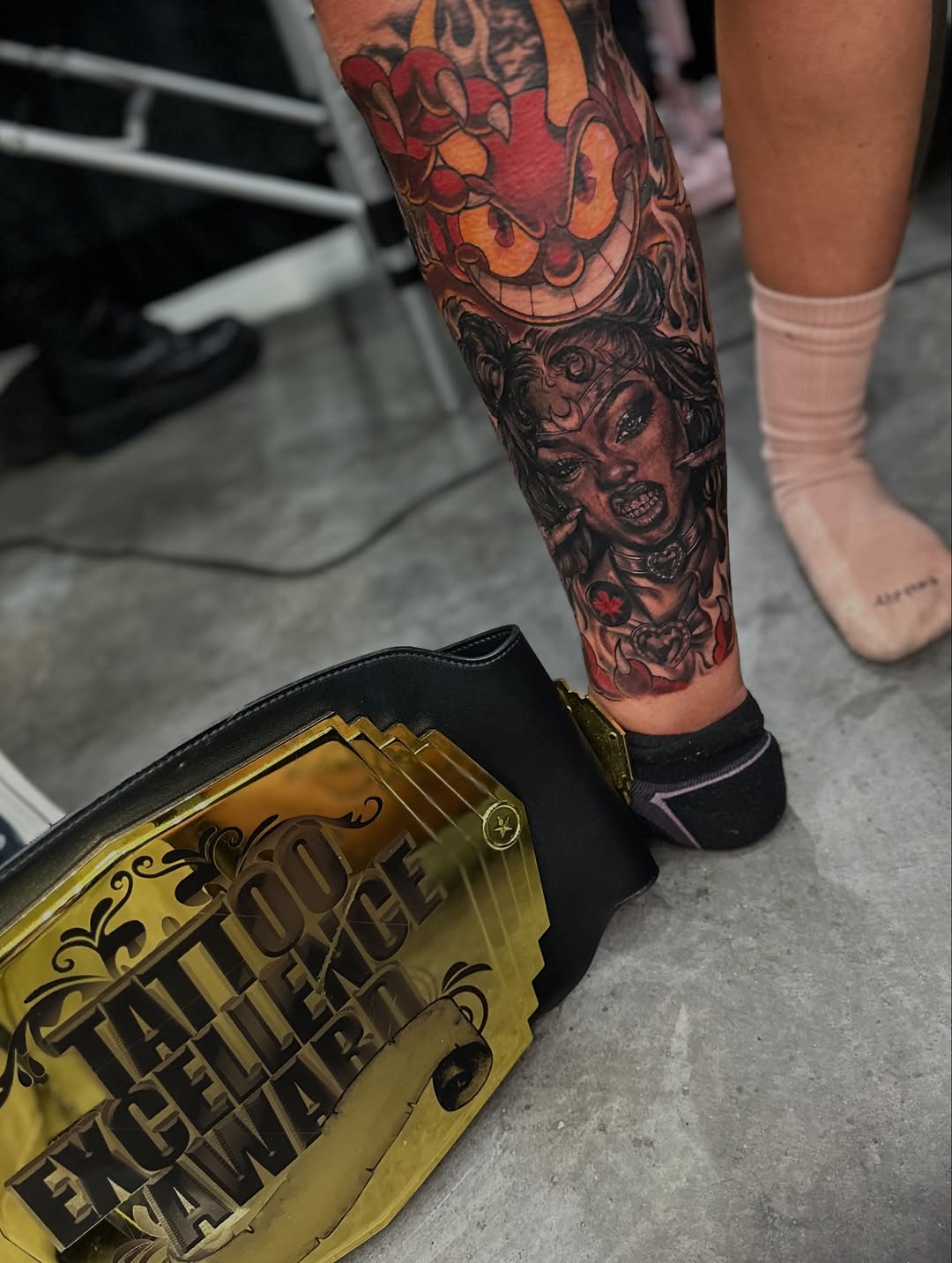 Tattoo by @tattedmonkey_tattoos — realism