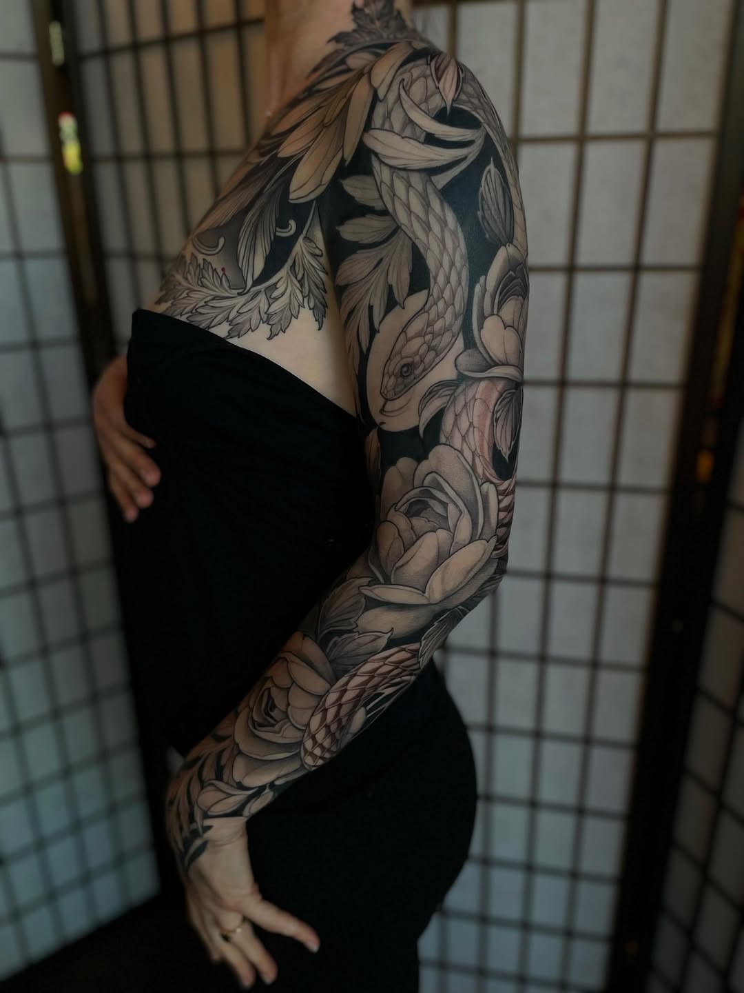 Tattoo by @madelart_ — black_and_grey, realism