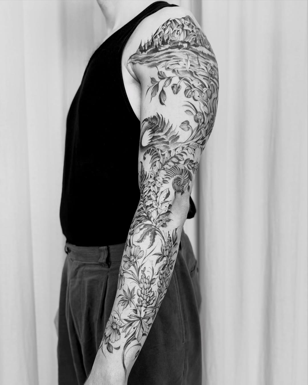 Tattoo by @aarchitattoo — realism, black_and_grey