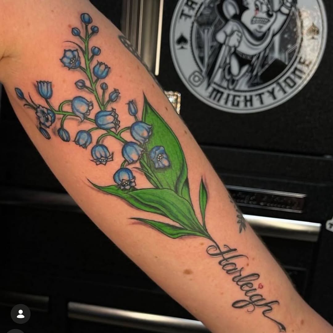 Tattoo by @mighty1one — illustrative, realism