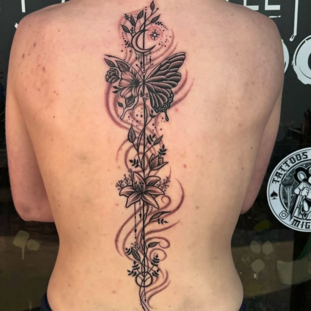 Tattoo by @mighty1one — fine_line, illustrative