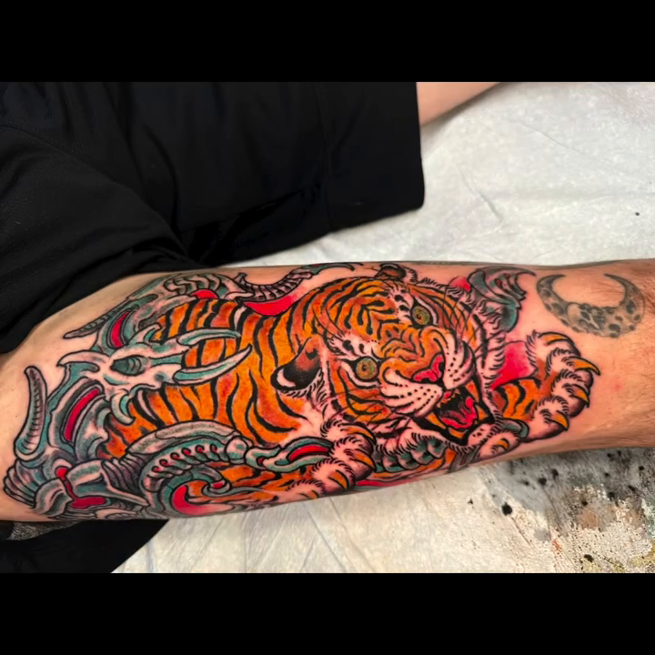 Tattoo by @timlehi — neo_traditional, japanese_irezumi