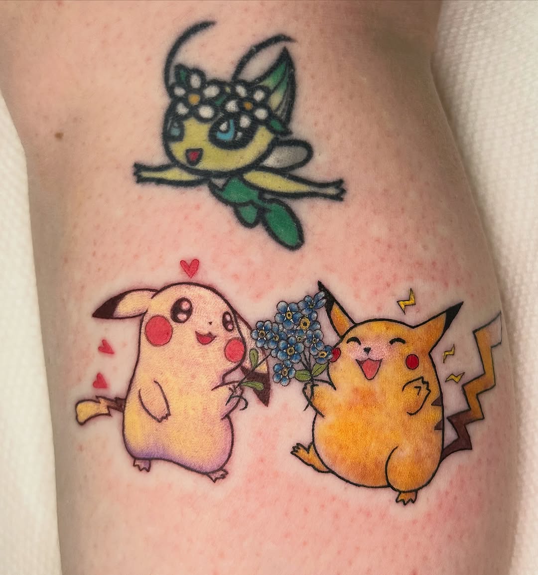 Tattoo by @johanna_tattoos — new_school, anime