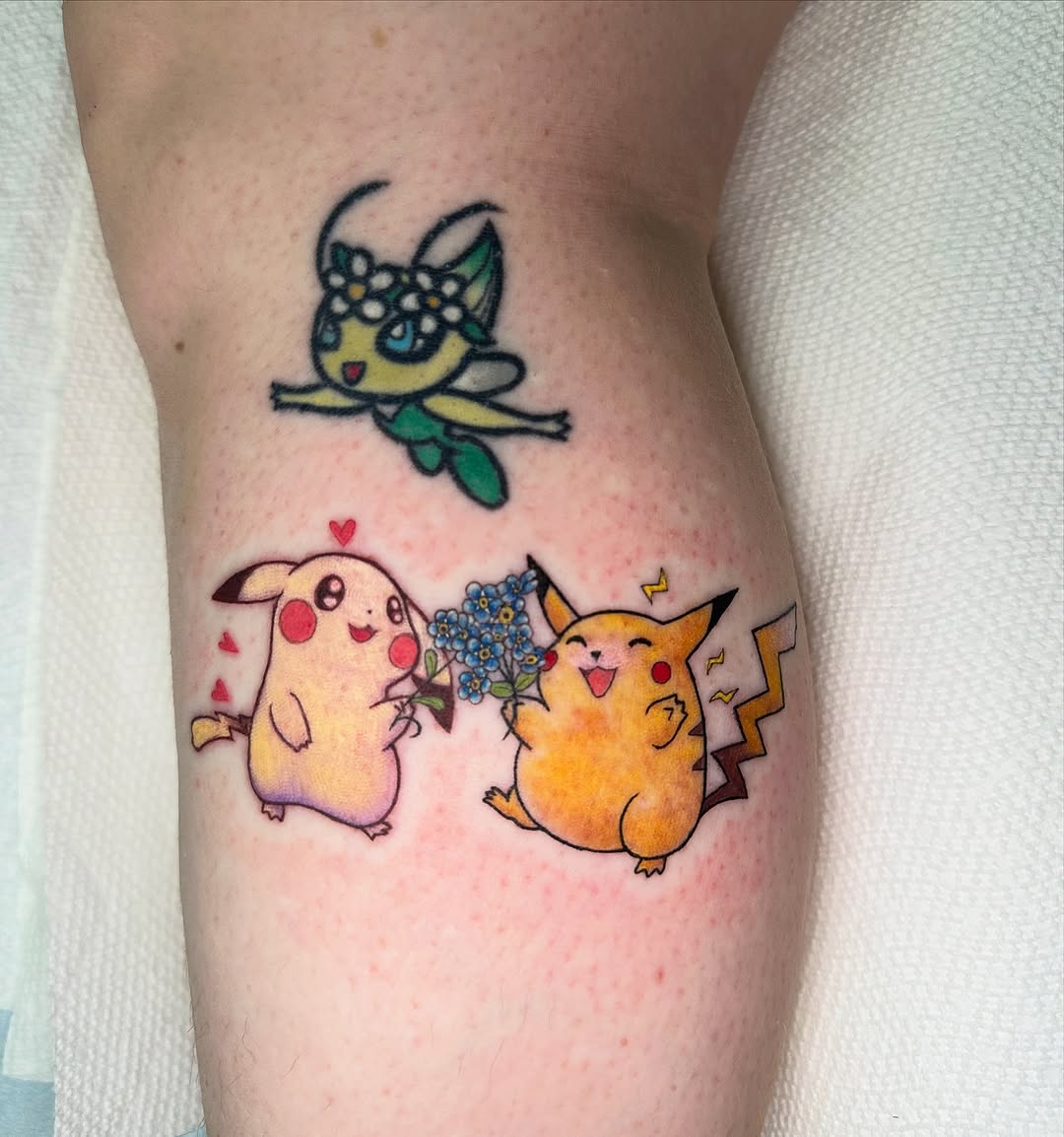 Tattoo by @johanna_tattoos — new_school, anime