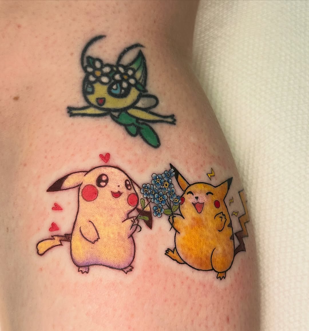 Tattoo by @johanna_tattoos — anime, new_school
