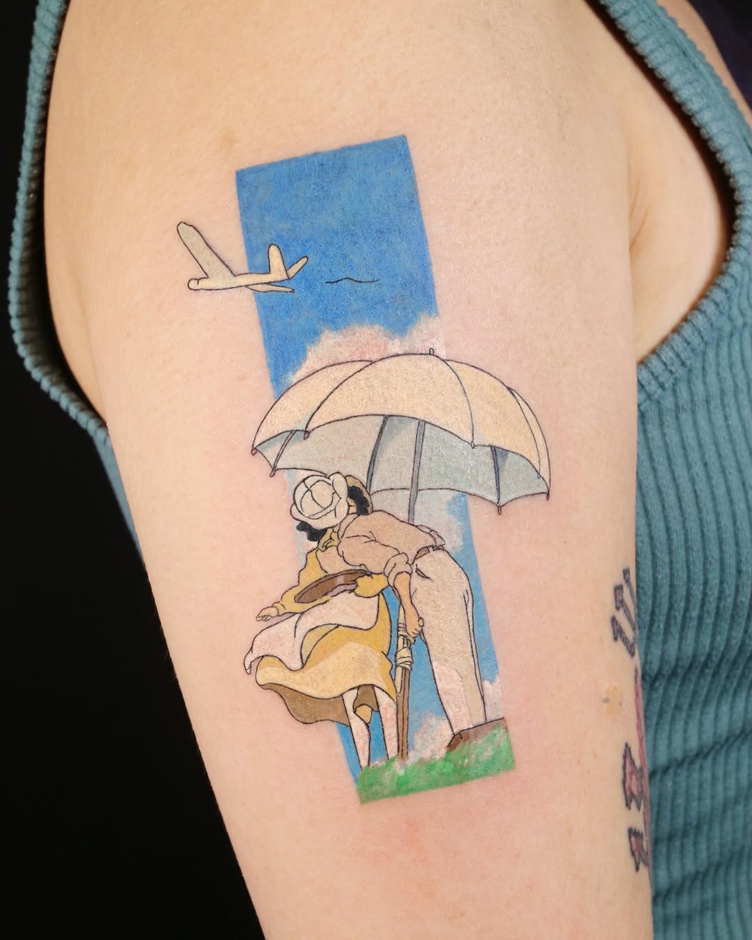 Tattoo by @aroha_tattoo โ anime