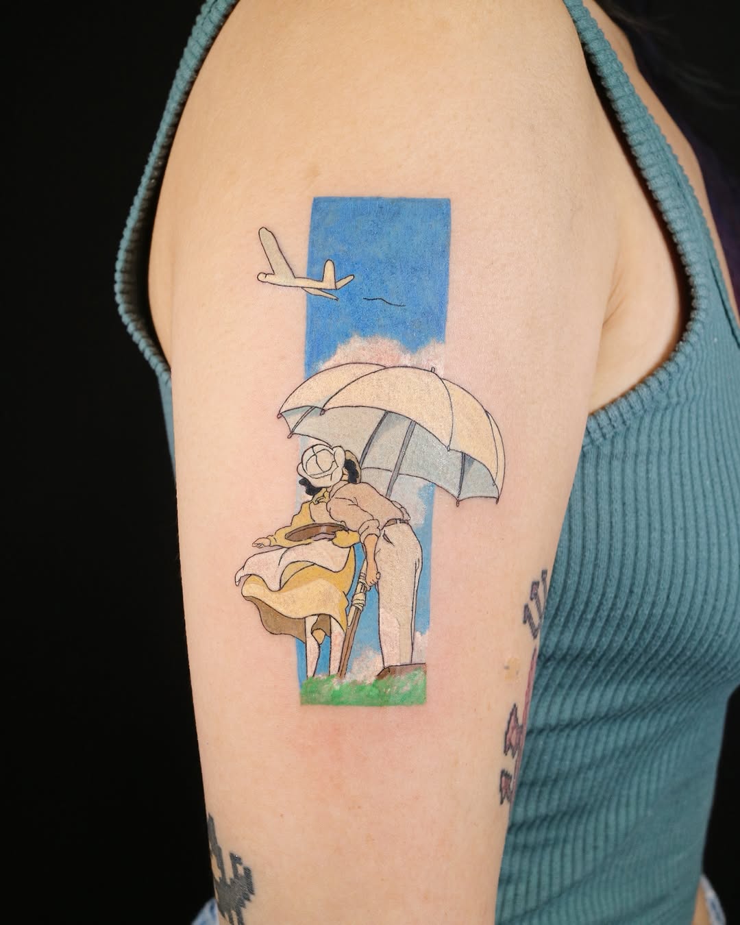 Tattoo by @aroha_tattoo โ anime
