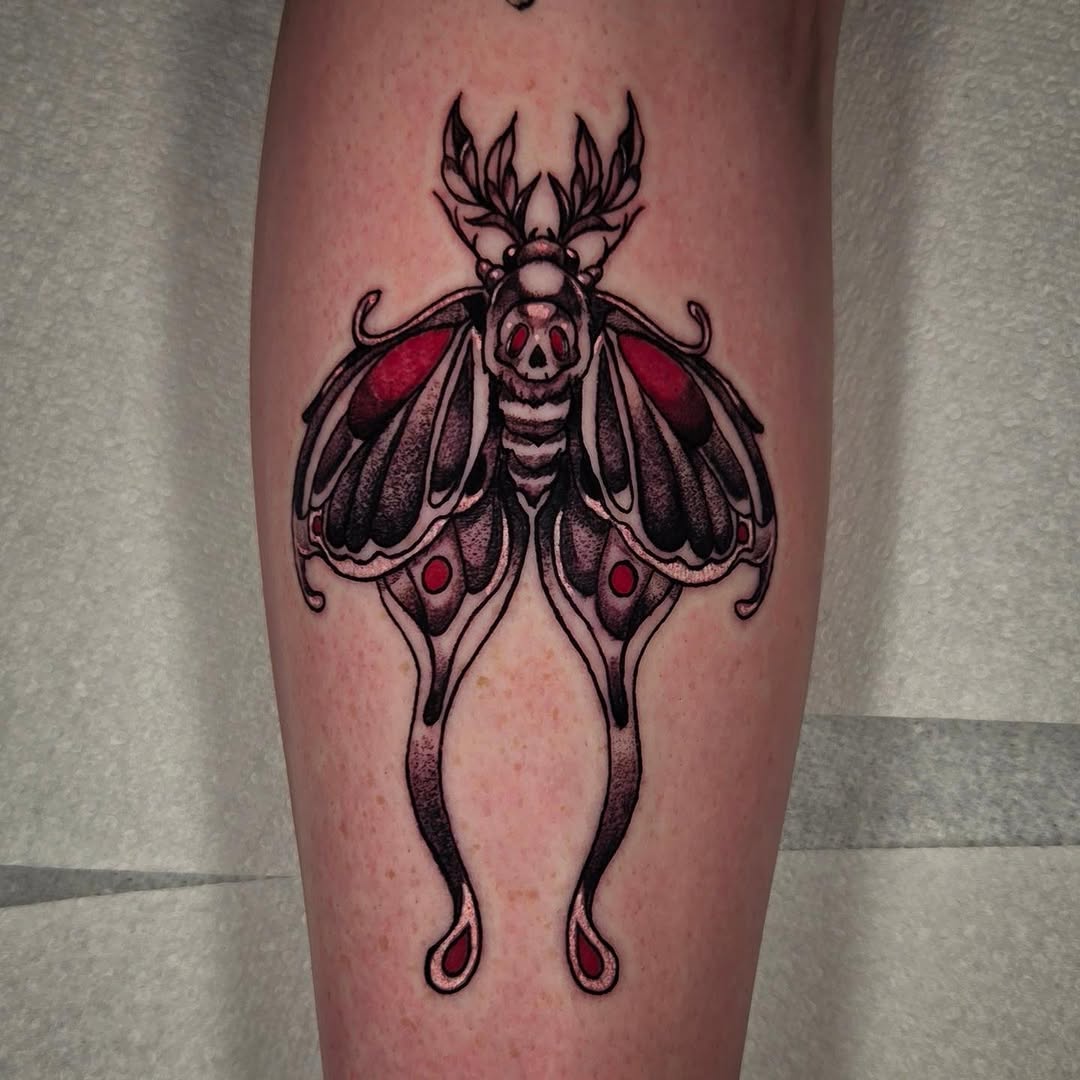 Tattoo by @spookygirl_tattz โ illustrative, dark_realism