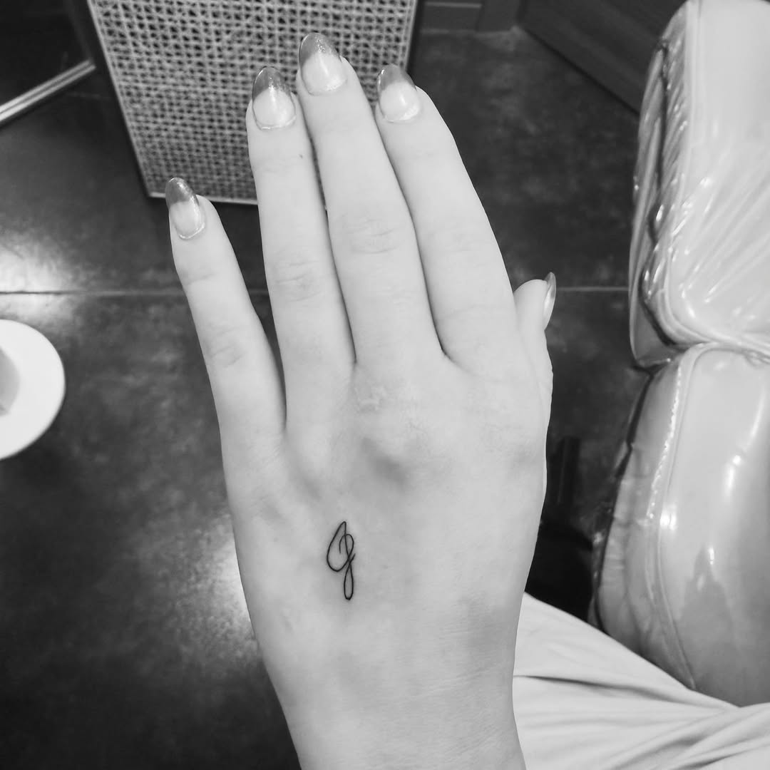 Tattoo by @inkandivvy — lettering_script, fine_line