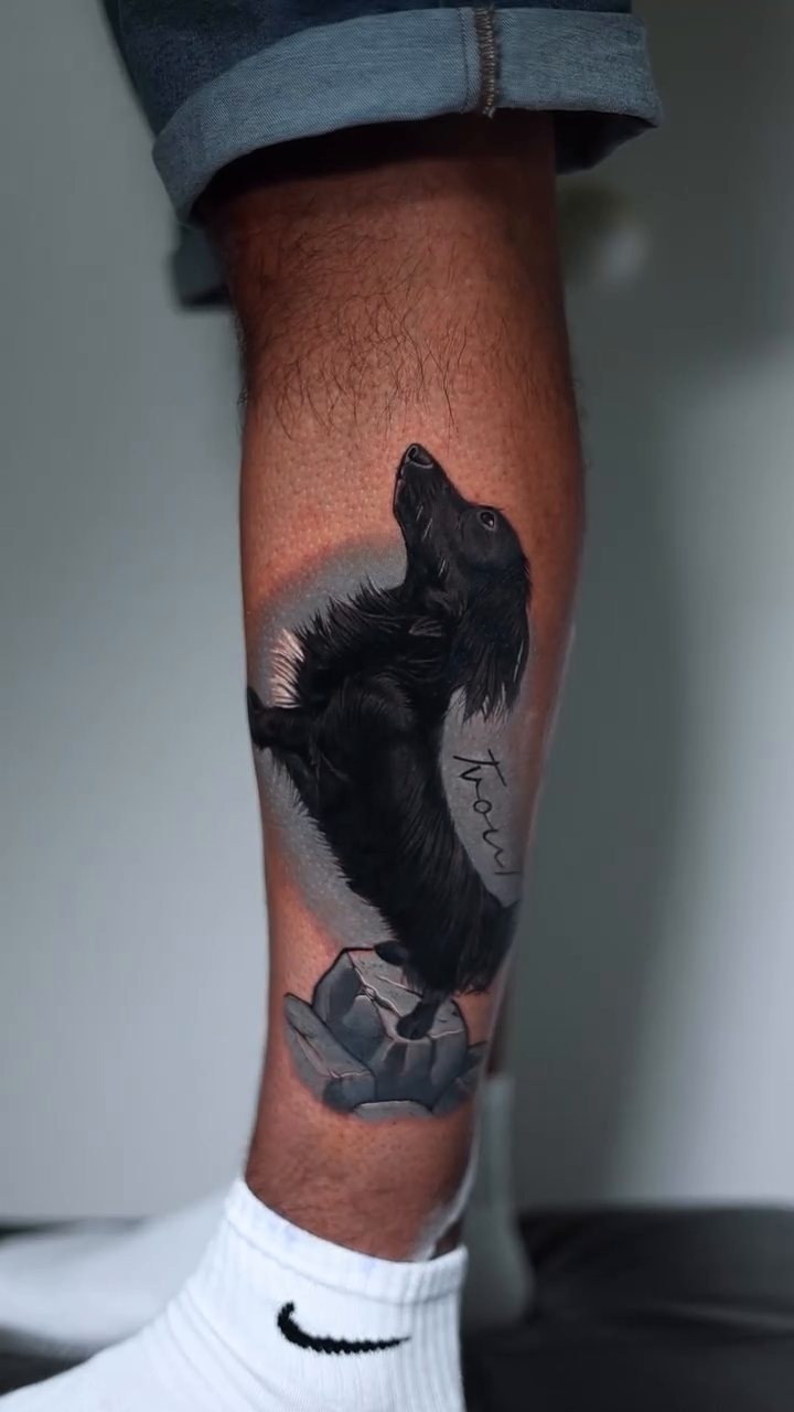 Tattoo by @tiagoink__ — realism, black_and_grey